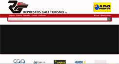 Desktop Screenshot of galiturismo.net